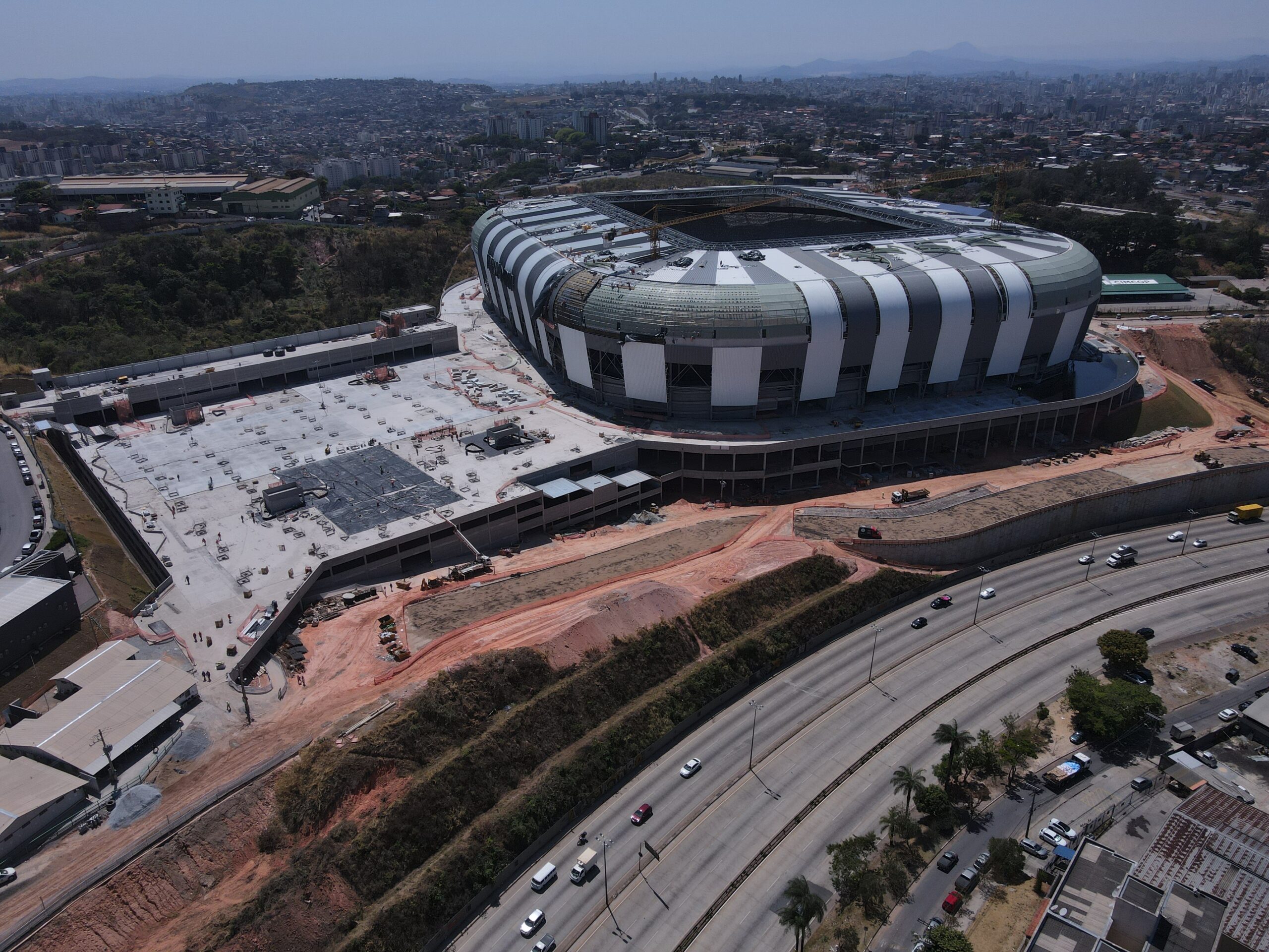 Atlético-MG apresenta a Arena MRV a empresários importantes