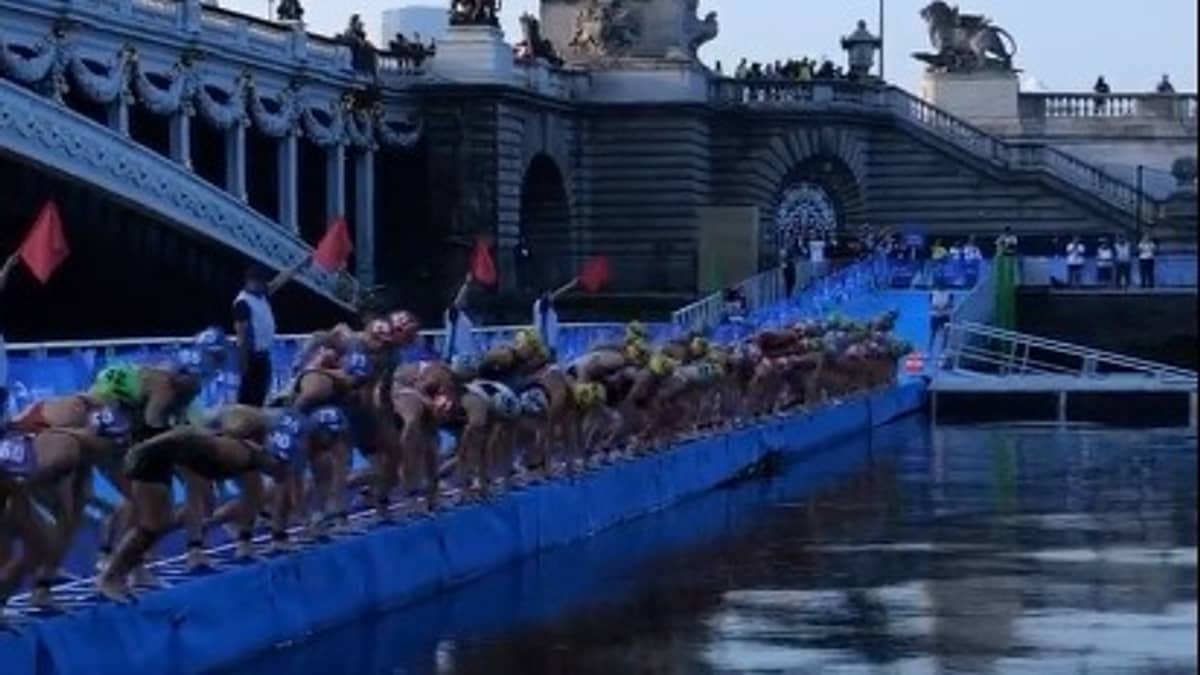 Qualidade da água do rio Sena, em Paris, obriga a cancelar prova teste de  natação para os Jogos Olímpicos